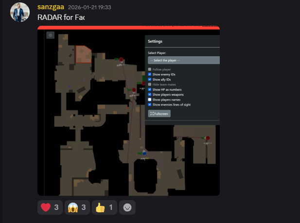 Discord vouch from sanzgaa (Dev) — 2026-01-21